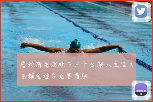 詹姆斯高效砍下三十分湖人主场力克掘金迎季后赛首胜