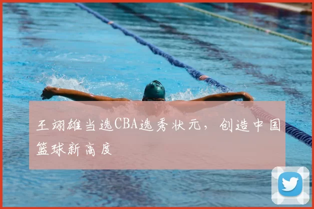 王翊雄当选CBA选秀状元，创造中国篮球新高度