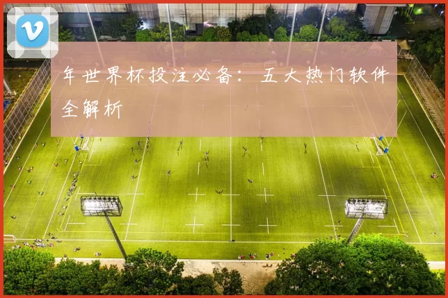 年世界杯投注必备:五大热门软件全解析